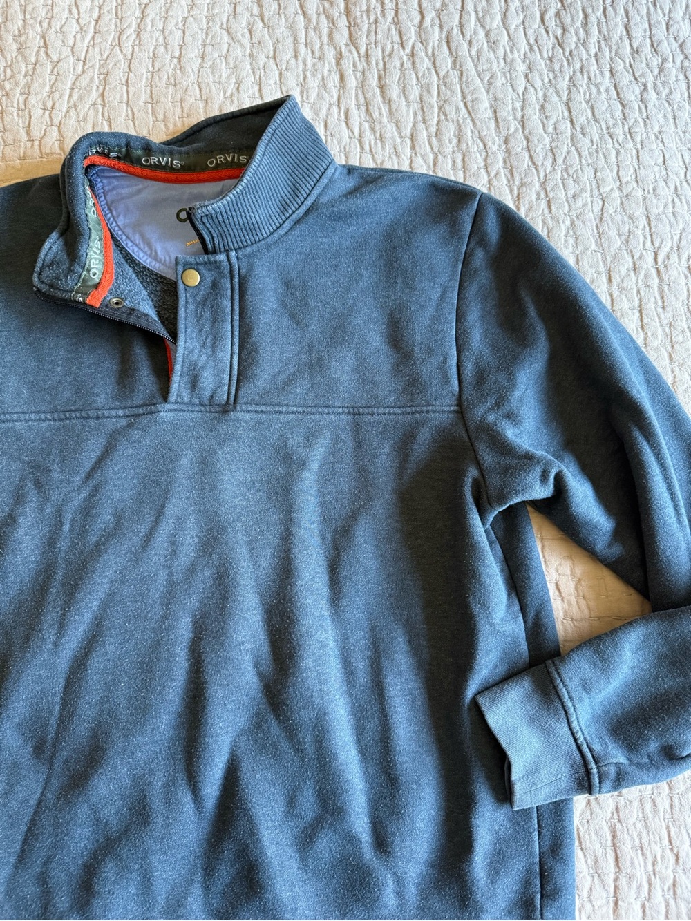 Orvis Blue Pullover - Men’s size large